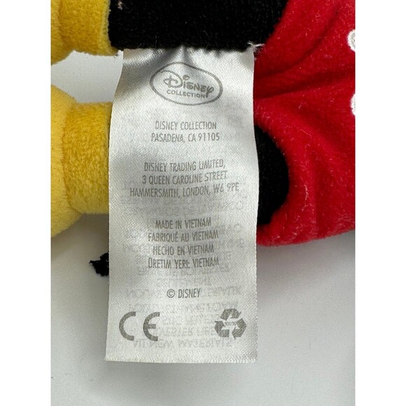 Disney Vintage Mickey Mouse 10” Plushie - Picture 4 of 7